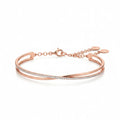 925 sterling silver Entwine Bracelet with interwoven strands, adjustable fit, limited edition Tivara jewelry