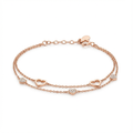 925 sterling silver amora Bracelet with delicate heart motif, adjustable fit, limited edition