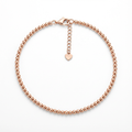 925 sterling silver Serenity Chain with smooth, understated links, versatile elegance, limited edition