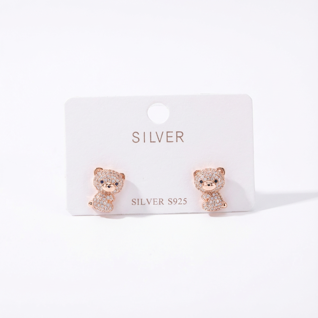 CharmBear Studs or Golden Teddy Minis
