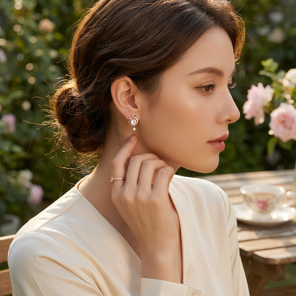 Swané Drops or The Grace Earrings